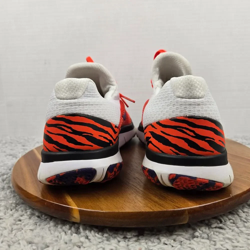 Nike Mens 10.5 NCAA Free Trainer V7 Week Zero Clemson Tigers Shoe AA0881-803